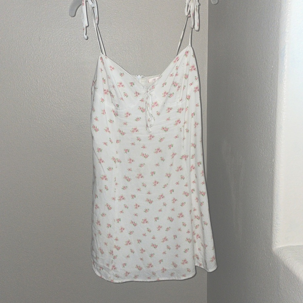 PacSun White Floral Dress